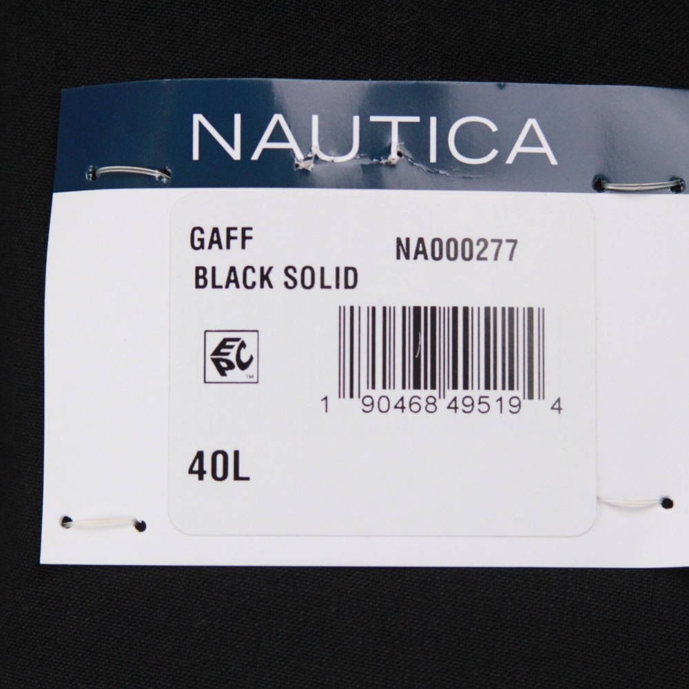 Nautica Mens 2-pc Suit Blazer 40L Jacket Pants 34W 33L Black - Picture 10 of 13